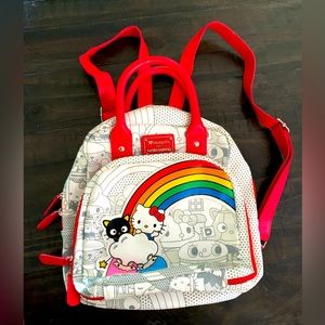 Sanrio rainbow mini backpack